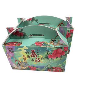 Luxury Customized Biodegradable <strong>Frozen</strong> Food Fruit Fresh Packaging Aluminum Foil Insulated Paper <strong>Boxes</strong> with Handle - Product Image 1