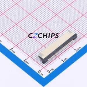 FPC-1.0AX-18PWCR-H25 FFC/FPC Connector SMD,P=1mm,Horizontal Mount Connector Drawer Type Bottom Contact 18P 1mm - Product Image 1