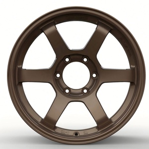 ล้อแม็กซ์ RAYS สีน้ำเงิน ดำ โรสโกลด์ รุ่น <span class=keywords><strong>TE37</strong></span> สำหรับรถขับเคลื่อน 4 ล้อ ขนาด 6x139.7 <span class=keywords><strong>ขอบ</strong></span>เว้า <span class=keywords><strong>18</strong></span> นิ้ว 6 รู สำหรับรถยนต์ BMW โตโยต้า นิสสัน - Product Image 3