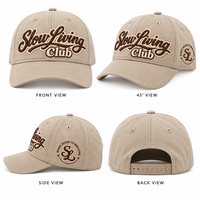 Casquettes de baseball unisexes en sergé de coton de haute qualité, à six panneaux, avec visière incurvée, broderie personnalisée, vente en gros