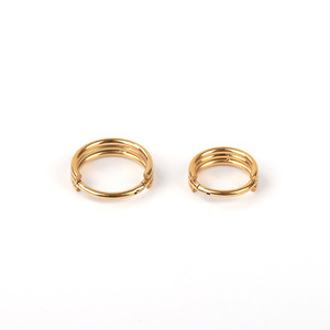 Anillo de Nariz de Acero Inoxidable 316L de Triple Capa Sin Costuras para Perforación de Cartílago de Oreja | Joyería Corporal Multicolor al por Mayor - Product Image 4