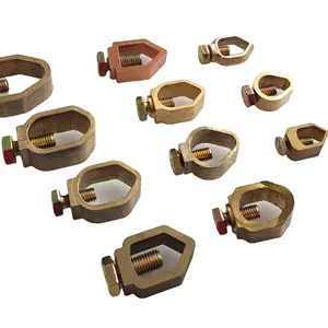 מוט הארקה מפלדה מצופה נחושת במחיר נמוך 2024 למערכת הארקה להגנת ברקים - Product Image 5