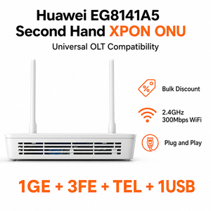 Módem de Fibra Óptica Usado EG8141A5 Huawei 1GE XPON ONT Router 2.4G 300Mbps Fibra Hogar GPON XPON ONU Módem ONT Router para FTTH - Product Image 3