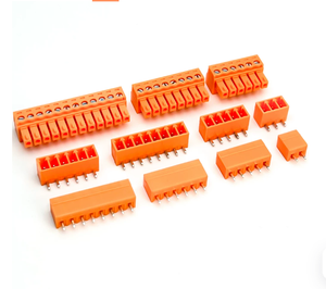 ขั้วต่อ XLR แบบ Orange 2EDGK-3.81MM ระยะพิทช์ 3.81 มม. สำหรับยานยนต์ ตัวเมีย ตัวเรือนไนลอน หน้าสัมผัสทองแดง/ชุบดีบุก 8A 300V บล็อก PCB - Product Image 3