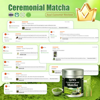 Achetez en gros du thé vert matcha de qualité cérémonielle, notre propre marque de matcha de qualité cérémonielle.