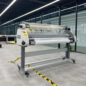 1600da 1600Mm 64 "Grootformaat Automatische Koud Of Warm Laminator Lamineren