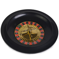 Casino Glücksspiele Set 10 ''Roulette Poker Set Roulette 60 Pcs Kleine Poker Chips Tischdecke & Rake sammeln