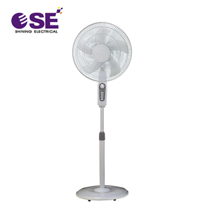 A buon mercato 16 pollici Stand piedistallo ventilatore casa e Hotel apparecchio di controllo meccanico di plastica oscillante aria circolatore - Product Image 1