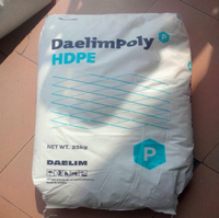 Granulés de polyéthylène haute densité Daelim HDPE 5502 pour le soufflage de bouteilles alimentaires, de fûts chimiques et de conteneurs creux