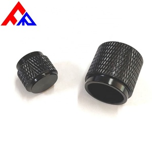 Customized 19mm Diameter CNC Black Anodized Guitar Knob <b>Switch</b> Audio Knob Electronic Accessory - Product Image 6