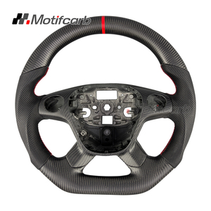 Volante de Fibra de Carbono Mate Personalizado para Ford Transit 150 250 Explorer SE Sportsmobile 4x4 2015-2026, Mejora del Interior del Automóvil - Product Image 1