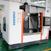 Nouveau centre d'usinage vertical à 3 axes 4 axes 5 axes Rail de guidage linéaire de haute précision Centre d'usinage vertical CNC