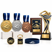 Récompenses personnalisées pour les compétitions de natation, fournisseur de marchandises sportives aquatiques personnalisées pour les clubs de natation, les écoles et les championnats