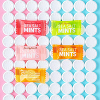 Productos Certificados HALAL, Vitaminas C, Sal Marina, Caramelos de Menta Sin Azúcar, Tabletas Masticables, a Granel