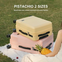 2025 nouveau modèle de valise à main légère en PC de 24 pouces pour femmes avec roues pivotantes et serrure à combinaison voyage de grande valeur pour hommes