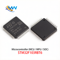 Microcontrolador STM32 de Alta Calidad, Proveedor de Circuitos Integrados STM32F103RBT6, Microcontrolador ARM Cortex-M3 Mejorado con 128 KB de Memoria Flash