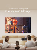 Projecteur HTPNEO Full HD Cinéma à domicile 1080P Mise au point automatique Double WiFi 4000-4500 Lumens Affichage grand écran portable A99