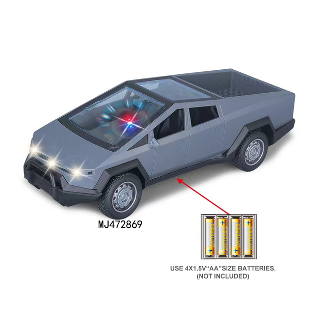 27MHz 1:14 Scale RC Racing Car with Light 5-Channel Remote Control One-click Demonstration RC Car