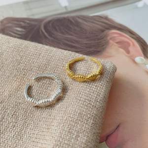 Anillo de Plata de Ley S925 con Incrustaciones Tridimensionales, Anillo Abierto Versátil, Estilo Dulce y Moderno - Product Image 2