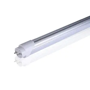 Cubierta de PC transparente y esmerilada de alta transmisión de Venta caliente 12W 18W 20W 22W 24W Smart T8 LED ALU PC Tube Light