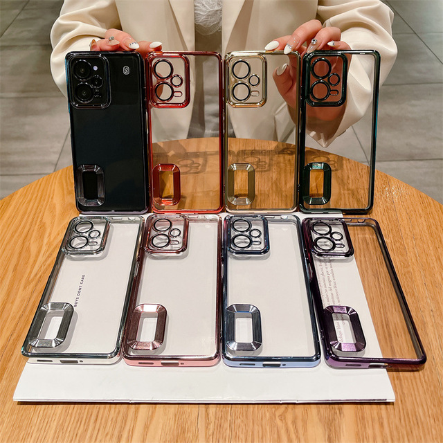 For Xiaomi Poco X3 X4PRO M4PRO 11T 11X Note 9pro Note12 Mobile Phone case Clear Case 6D Electroplate Luxury Shockproof Cover