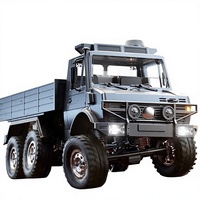 JJRC Simulation Unimok Modèle C8823 Véhicule de Transport et de Secours Tout-Terrain à Six Roues, Jouet Électrique en Plastique à l'Échelle Réelle pour l'Extérieur, pour Tous les Âges