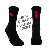 OEM Crew Men Tube Calcetines Personnaliser Tricoté Brodé Conception Fait Broderie Logo Personnalisé Coton Sport Chaussettes De Sport