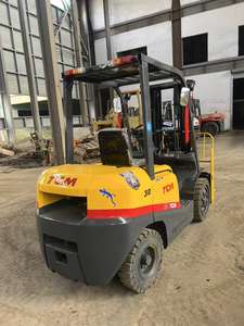 Chariot élévateur à fourche d'<span class=keywords><strong>occasion</strong></span> Komatsu TCM 3 tonnes, moteur diesel, pour entrepôt industriel - Product Image 4