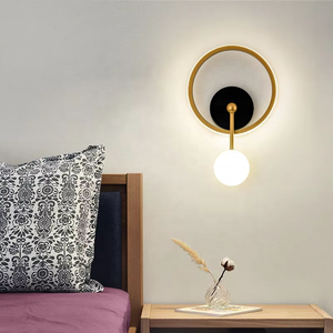 Sunsir SKD Appliques murales à LED métal acrylique Appliques murales or - Product Image 3