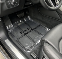 Film de protection transparent en PE pour tapis de voiture, imperméable, adhésif, surface lisse et brillante, taille personnalisée