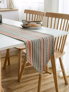 New Design Moroccan Printed <strong>Table</strong> Linen <strong>Table</strong> <strong>Runner</strong> - Product Image 4