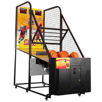 Machine électronique à jetons de jeu d'arcade de basket-ball de rue