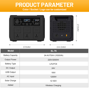 Home Application Multi Off Grid <b>Solar</b> Power <b>System</b> 2000W Home <b>Lighting</b> Family <b>Solar</b> Energy <b>Systems</b> Station - Product Image 2