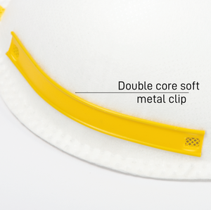 Maskffp1กันฝุ่นแบบใช้แล้วทิ้ง <span class=keywords><strong>FFP1</strong></span> EN149หน้ากากป้องกันฝุ่นสำหรับหน้ากากขัดและเครื่องช่วยหายใจ - Product Image 6