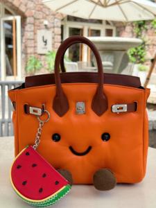 Bolso de Hombro Cruzado de Diseño de Dibujos Animados para Mujer, Novedad 2026, Elegante y Moderno, Tipo Cubo, Ideal para Compras - Product Image 1