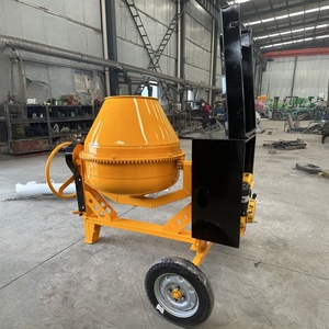 Máquina eléctrica portátil manual a buenos precios, herramienta mezcladora de hormigón, minihormigoneras de tipo pequeño de 350 l a la venta, China - Product Image 5