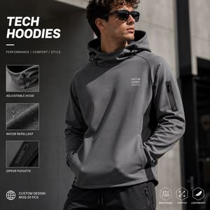 Sudadera con Capucha Personalizada, Resistente al Agua, Ligera, para Actividades al Aire Libre, con Logotipo OEM - Product Image 1
