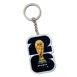 Gantungan Kunci Maskot Piala Dunia <span class=keywords><strong>2026</strong></span> Grosir, Akrilik Maple Zayu, Liontin Clutch, Souvenir Penggemar Sepak Bola untuk Dekorasi Tas - Product Image 6