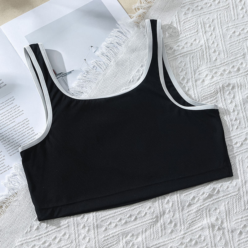 Factory Wholesale Breathable Comfortable Women's Gym Underwear Outer Wear Slim Sports Ladies Camisole Tube Bra Cotton Tank Top