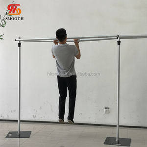 SMOOTH Large Elegant Aluminum Backdrop <b>Wedding</b> Party Arch Stand Dome <b>Ceiling</b> Drape Frame <b>Wedding</b> Round Canopy - Product Image 3
