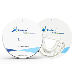 98mm Branco Dental Zirconia Bloco para CAD CAM Milling System Porcelana Dentes Falsos Zircônia Dental Translúcida Zircônia Cerâmica - Product Image 2