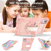 Tablet kılıfı ° dönebilen el kayışı Kickstand ve Lenovo Tab M11 K11 360 11 inç için çıkarılabilir omuz askısı ile 2024