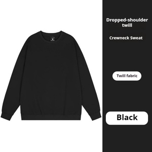 เสื้อสเวตเตอร์ผู้ชายผ้าฝ้าย 100% พิมพ์โลโก้ได้ตามต้องการ สำหรับฤดูใบไม้ร่วงและฤดูหนาว น้ำหนัก 320 กรัม ไซส์ใหญ่ แบบเรียบ - Product Image 6