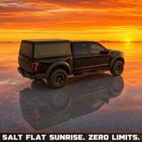 Couverture de benne de camion en aluminium, hardtop, pour Jeep Gladiator, avec porte-bagages de toit, étanche, verrouillable, OEM ODM