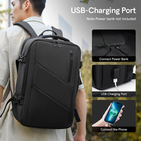 Tas Laptop Pria Anti Air Bahan Nylon 17-Inci dengan Logo Kustom, Cocok untuk Perjalanan Bisnis, Dapat Diperluas, dan untuk Liburan Santai