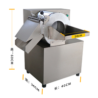 Machine à broyer et à hacher automatique pour aliments, idéale pour les hôtels, pour la préparation de purées de pommes de terre, de piments, de gingembre, d'ail, de fruits frais et de légumes.