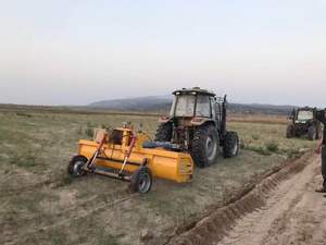 Mesin pengikis Level Pertanian, mesin perata traksi tanah sistem Laser 3.5m - Product Image 3