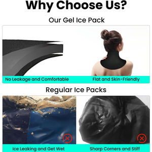 I prodotti più venduti 2025 impacco di ghiaccio personalizzato impacco caldo freddo riutilizzabile in <span class=keywords><strong>Gel</strong></span> morbido e solido per alleviare il dolore - Product Image 4