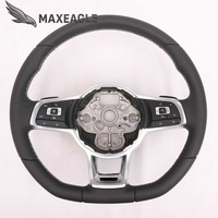 Volant sport en fibre de carbone personnalisé pour Volkswagen Golf 7 7.5 MK7 R GTI GTD GTE Polo GTI Scirocco
