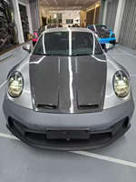 Pour 911 992.1 992.2, kit carrosserie pare-chocs style GT3 en matériau PP, nouveau, avec spoiler inférieur, séparateur, lèvre avant, diffuseur arrière et échappement
